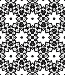 Geometric pattern. Seamless vector background. Ethnic graphic design.