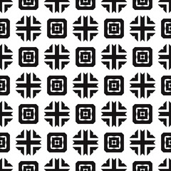 Geometric pattern. Seamless vector background. Ethnic graphic design.