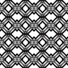 Geometric pattern. Seamless vector background. Ethnic graphic design.