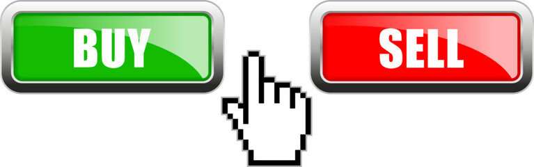 Buy or sell web buttons