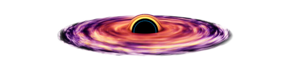 Png transparent. Black hole in deep space. Collapsar graphic illustration	
 - obrazy, fototapety, plakaty