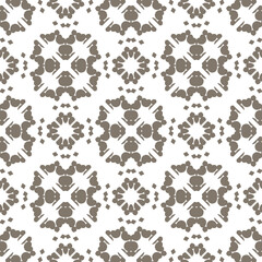 Geometric pattern. Seamless vector background. Ethnic graphic design.	
