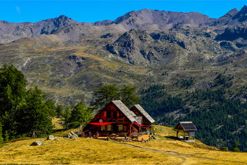 Hut In The Mountains