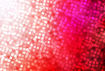 Light Red vector template with rhombus.