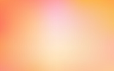 Obraz premium Light orange vector blur texture.