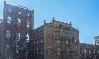 Santa Elvira sugar factory remains, Leon, Spain