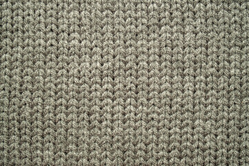 Handmade knitting background with macro weave threads.