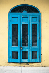 old wooden window
