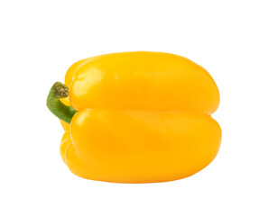 yellow pepper on transparent png