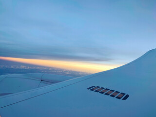 飛行機からの風景