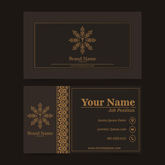 Luxury ornamental logos and business cards template