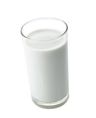 glass of milk isolated on transparent png