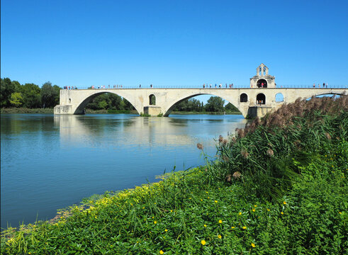 Brücke Pont Saint-Benezet in Avignon