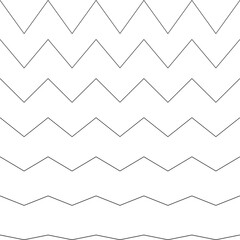 Naklejka premium Abstract flow lines . Fluid wavy shape .Striped linear pattern . Vector illustration