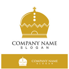 Crown logo icon vector design