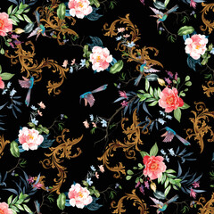 abstract pattern design. seamless colorfull pattern 