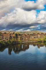 Obraz premium Reflections in the pond