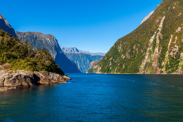 Fototapeta premium Milford Sound landscape