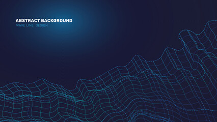 Obraz premium abstract blue background