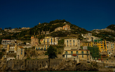 Fototapeta na wymiar Amalfi coast Italy