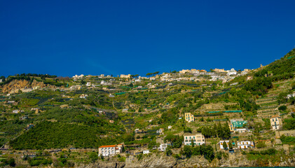 Fototapeta na wymiar Amalfi coast Italy