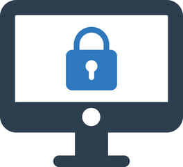 Computer lock icon 