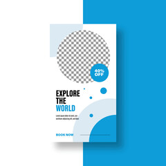 Travel Social Media story Template