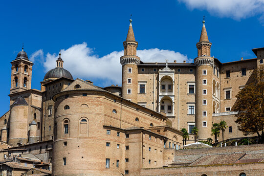 Urbino, Palazzo Ducale, Marche, Italia