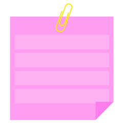 sticky note