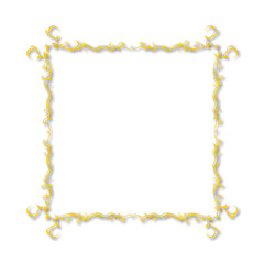 Frame, in the style of an ornament, Vector illustration eps 10, Art.	