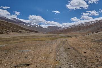 Nimaling grassland in Markha valley, Ladakh