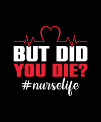 Nurse T-shirt Designn