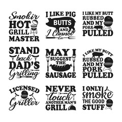 Fototapeta premium BEER BBQ GRILL DRINK T-SHIRT DESIGN. EPS SVG.