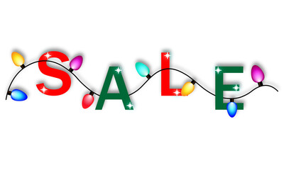 Holiday sale, Christmas, marketing, isolated, shopping, christmas sale