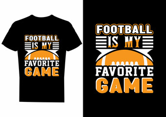 USA Football T-shirt Design