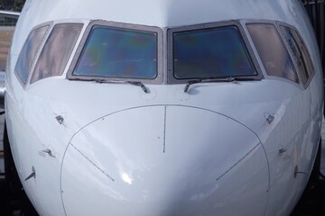 Fototapeta na wymiar airplane nose cone