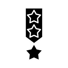 military rank medal icon