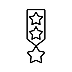 military rank medal icon