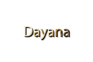 DAYANA 3D MOCKUP