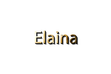ELAINA 3D MOCKUP