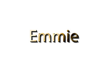 EMMIE 3D MOCKUP NAME PNG