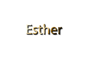 ESTHER 3D MOCKUP