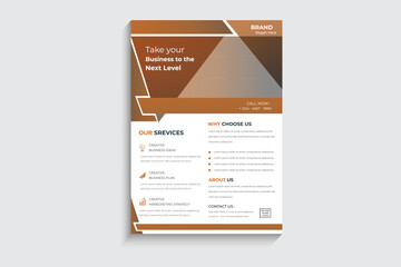 Corporate flyer template ,Modern business flyer template premium
