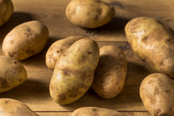 Homemade Organic Brown Russet Potatoes