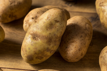 Homemade Organic Brown Russet Potatoes