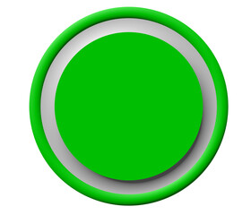 green round button