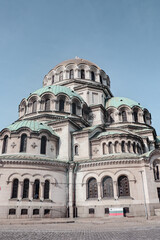 Alexander Nevsky Cathedral in Sofia the capital of Bulgaria.