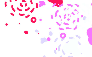 Light Blue, Red vector backdrop with memphis shapes.