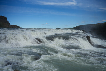 Gulfoss Wasserfall auf Island