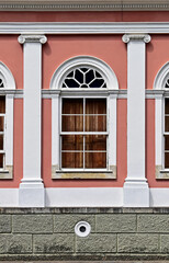 Window of the Imperial Museum in Petropolis, Rio de Janeiro, Brazil